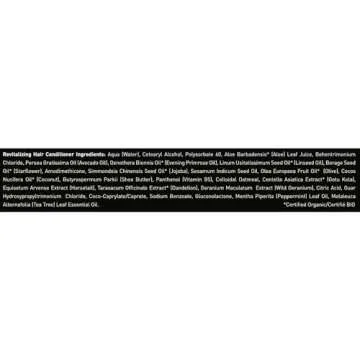 Brickell Men's Daily Revitalizing Hair Care Routine, Shampoo and Conditioner Set For Men, Mint and Tea Tree Oil Shampoo, Strength and Volume Enhancing Conditioner, Natural and Organic, Gift Set