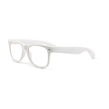 Vision World Eyewear White Clear Reading Glasses - Comfortable Stylish Simple Readers (2.25, White)