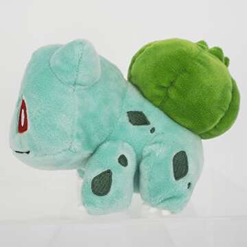 Sanei Pokemon Bulbasaur Plush 4" Cuddle Toy for Fans
