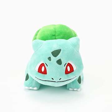 Sanei Pokemon Bulbasaur Plush 4" Cuddle Toy for Fans