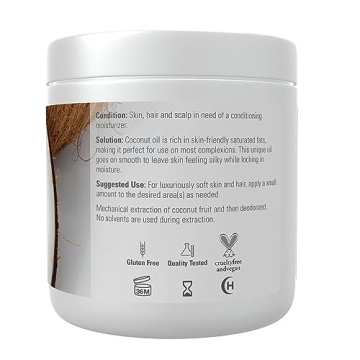 Pure Coconut Oil for Skin & Hair by NOW Foods 7oz