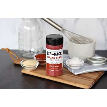 Rib Rack Original Sugar Free BBQ Rub, 5 oz