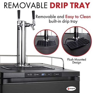 Kegco K309B-1 Kegerator for Perfectly Chilled Beer