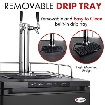 Kegco K309B-1 Kegerator for Perfectly Chilled Beer