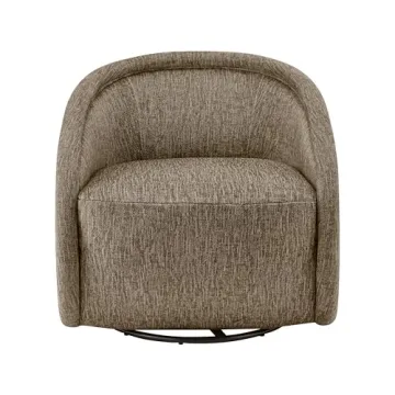 Stylish Margareth Fabric Swivel Accent Chair 360-Degree