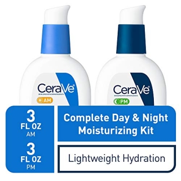 CeraVe Day & Night Face Lotion Skin Care Set for All Skin Types