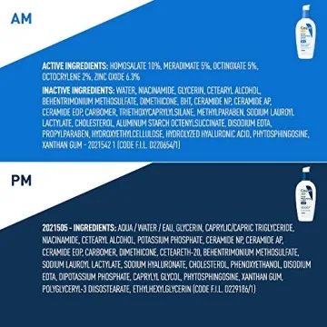 CeraVe Day & Night Face Lotion Skin Care Set for All Skin Types