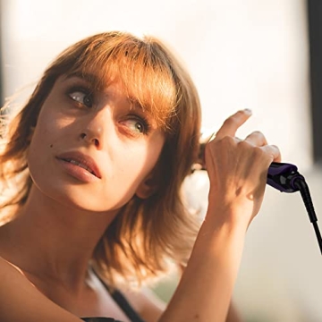 DSHOW Mini Flat Iron for Short Hair, Travel Ready