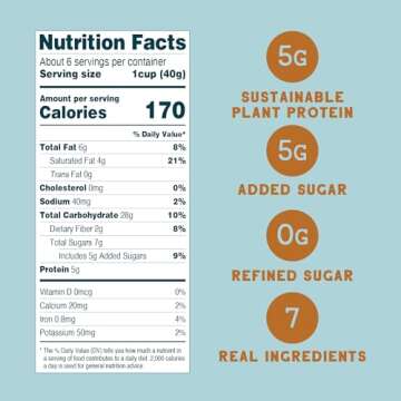 Seven Sundays Sunflower Cereal, Maple Sea Salt, 8 Oz Bag (Pack of 3), Grain & Gluten Free, 5g Upcycled Protein, 0g Refined Sugar, Salty Sweet Snack