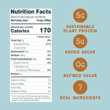 Seven Sundays Sunflower Cereal, Maple Sea Salt, 8 Oz Bag (Pack of 3), Grain & Gluten Free, 5g Upcycled Protein, 0g Refined Sugar, Salty Sweet Snack