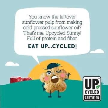 Seven Sundays Sunflower Cereal, Maple Sea Salt, 8 Oz Bag (Pack of 3), Grain & Gluten Free, 5g Upcycled Protein, 0g Refined Sugar, Salty Sweet Snack