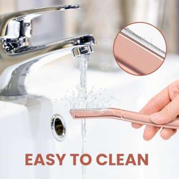 Premium Dermaplaning Tool with Replaceable Blades for Women