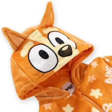 Bluey Bingo Onesie with 3D Ears for Kids