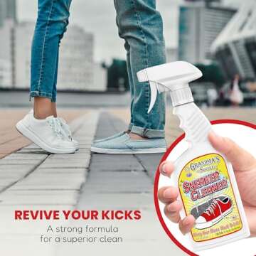Grandma's Sneaker Cleaner - 16oz Stain Remover Spray
