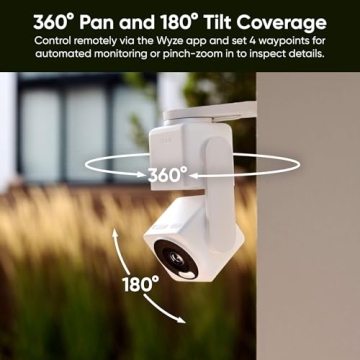 WYZE Cam Pan v4 4K Security Camera for Home Safety