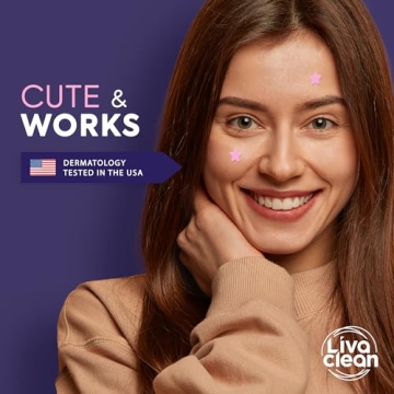 LivaClean Star Pimple Patches - 240 Hydrocolloid Stickers