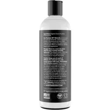 Sports Research Organic Fractionated Coconut Oil - 100% Pure Multi-Purpose Oil for Hair and DIY Products - Non-GMO Verified (16 Ounces)