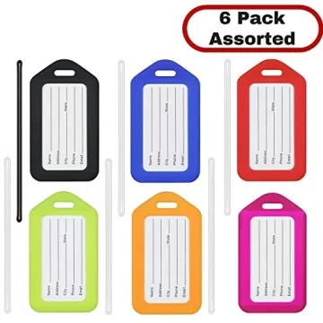 Durable Mifflin-USA Luggage Tags Set for Easy Travel