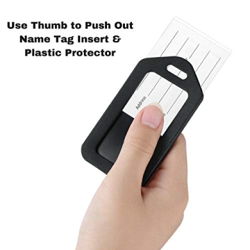 Durable Mifflin-USA Luggage Tags Set for Easy Travel