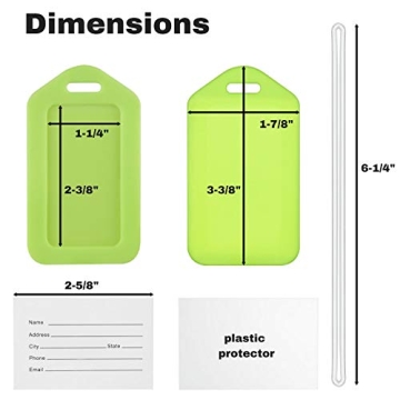 Durable Mifflin-USA Luggage Tags Set for Easy Travel