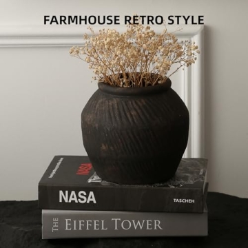 Farmhouse Ceramic Vase – Stylish Rustic Decor for Your Home