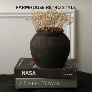 Farmhouse Ceramic Vase – Stylish Rustic Decor for Your Home