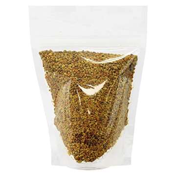 Bee Pollen (4 oz.) - Healthy Natural Treat & Supplement - for Sugar Gliders, Marmosets & Other Small...