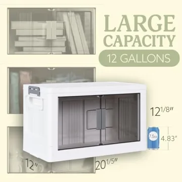 OlarHike 48QT Storage Bins with Lids - Stylish & Durable