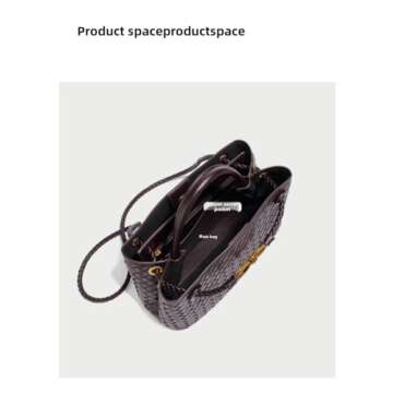 Elegant Woven Tote Bag for Stylish Women - XINCHANG