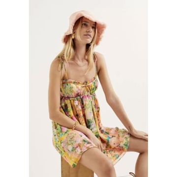 Stylish Floral Mini Dress for Versatile Summer Looks