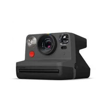 Polaroid Now Black Instant Camera Bundle - Capture Memories