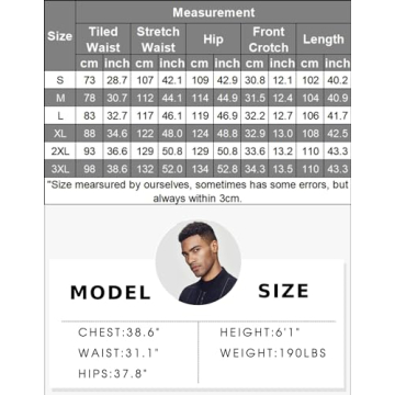 Stylish COOFANDY Beach Pants for Men - Casual Comfort