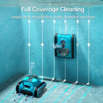 Effortless Pool Cleaning with the SMONET Cordless Robot