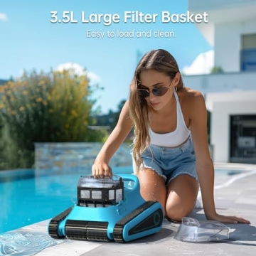Effortless Pool Cleaning with the SMONET Cordless Robot