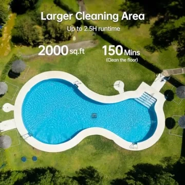 Effortless Pool Cleaning with the SMONET Cordless Robot