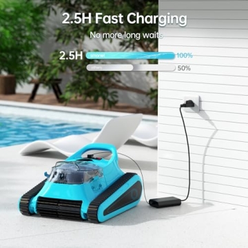 Effortless Pool Cleaning with the SMONET Cordless Robot
