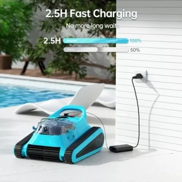 Effortless Pool Cleaning with the SMONET Cordless Robot