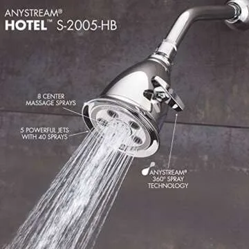Speakman S-2005-HB High Flow Shower Head for Ultimate Relaxation