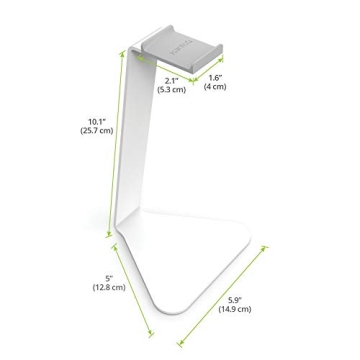 Kanto H1W Headphone Stand with Silicone Padding | Elegant Design
