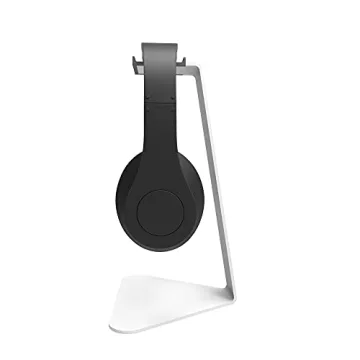 Kanto H1W Headphone Stand with Silicone Padding | Elegant Design