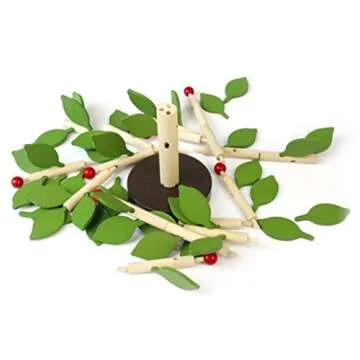 Agirlgle Creative Wood Building Blocks Tree Set