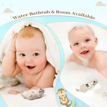 Doliwish Baby Bath Thermometer Eco-Friendly Floating Toy