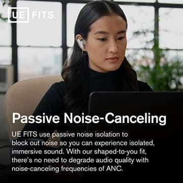 Ultimate Ears FITS True Wireless Custom Fit Earbuds