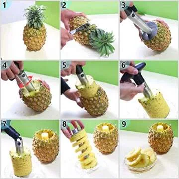 Easy-to-Use Premium Pineapple Corer for Kitchen