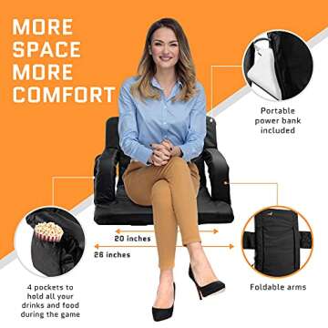 Upgrade Your Game Day with Heated Stadium Seats