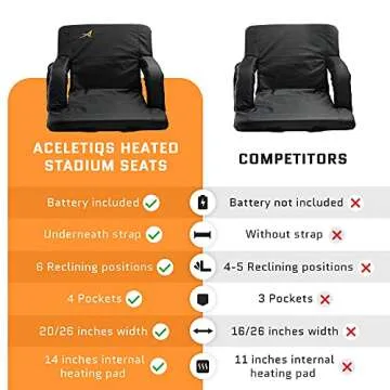Upgrade Your Game Day with Heated Stadium Seats