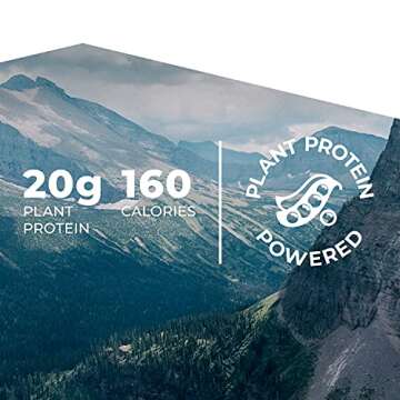 Evolve Plant Based Protein Powder, Vanilla Bean, 20g Vegan Protein, Dairy Free, No Artificial Flavors, Non-GMO, 3g Fiber, 1.59oz Packets (5 Pack) (Packaging May Vary)