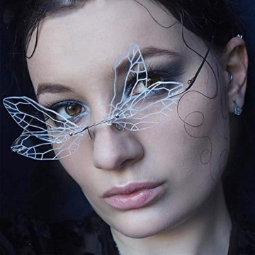 Vintage Dragonfly Wing Sunglasses UV400 Protection Fashion