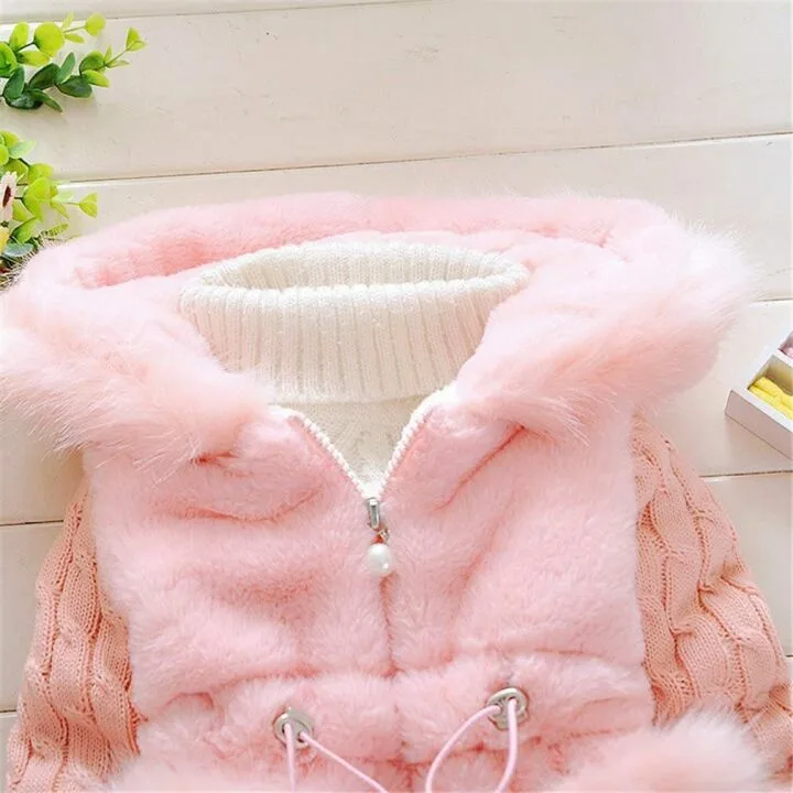 Warm Winter Jacket for Baby Girls | MINKIDFASHION