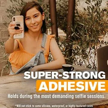 Sleek Scooch Wingback: Pop Up Grip, Stand & Car Mount